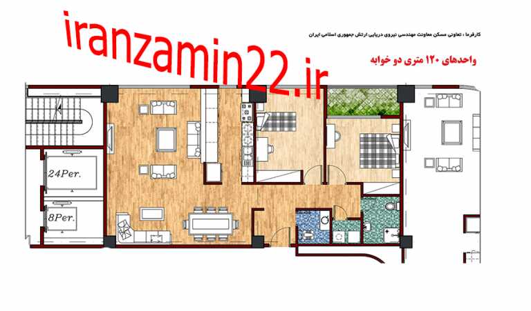 نقشه پروژه مرجان چیتگر