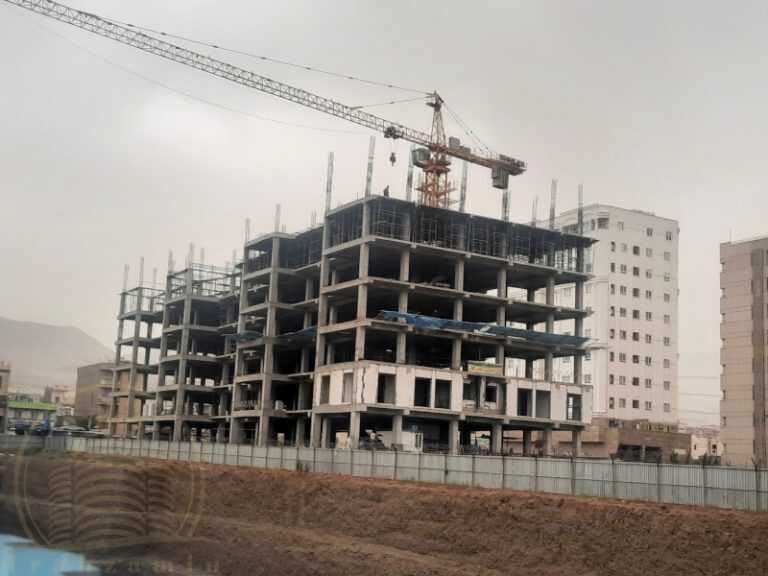 اسکلت پروژه پاسارگاد ۲